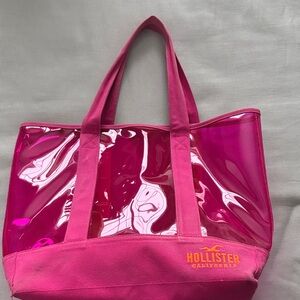 Hollister Vibrant Pink Tote